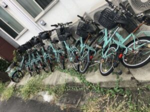 放置自転車