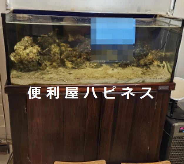 八王子市オーバーフロー水槽｜ベランダ植木鉢タイル廃棄処分